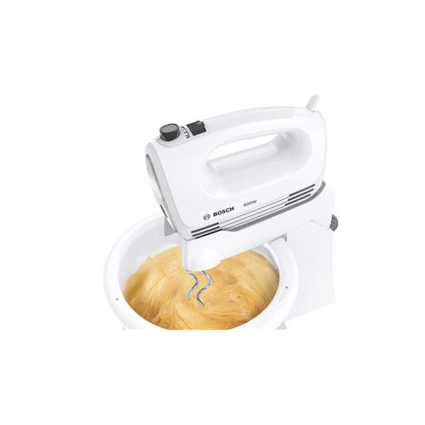 Bosch Mixer CleverMixx MFQ2600X Mixer with bowl 400 W Number of speeds 4 Turbo mode White - 2